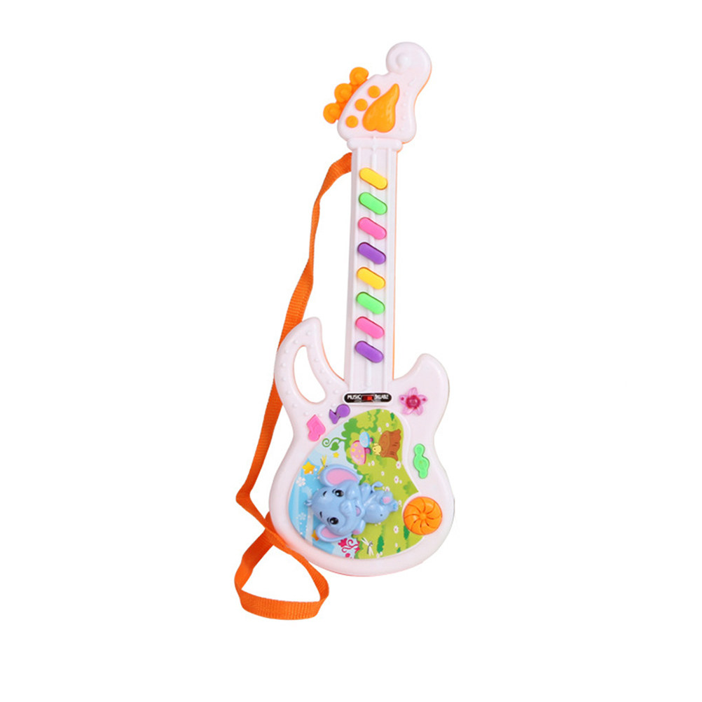 Kids Education Rhymes - Guitarra Eletrônica Infantil de 8 Teclas