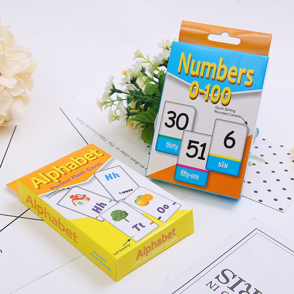51 cartões com números + 52 ca - Abc Kids Early Education avaliação e preço